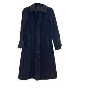 Vintage Velveteen Trench Coat